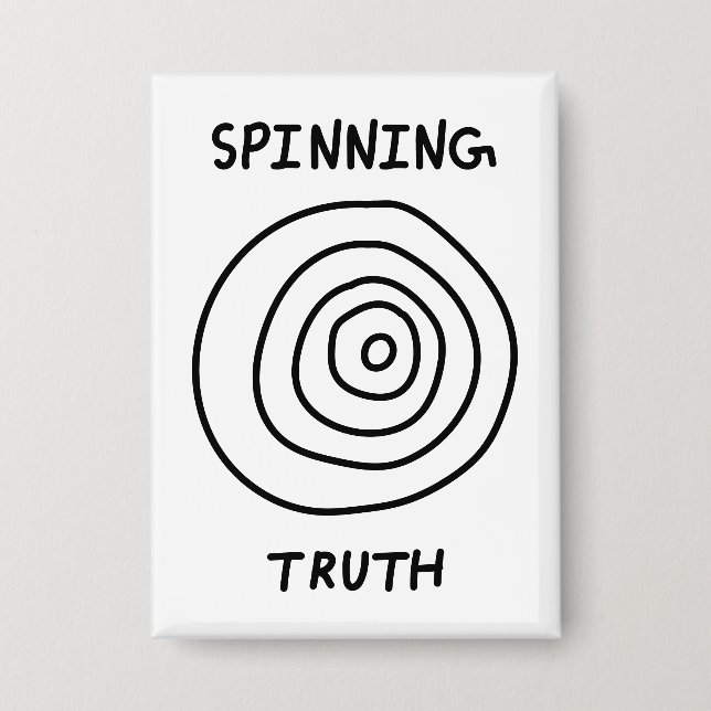 Spinning Truth Button (Vorderseite)