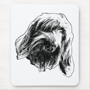 Spinone Arbeit Ruhig Mousepad
