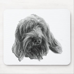 Spinone-Arbeitswiese Mousepad