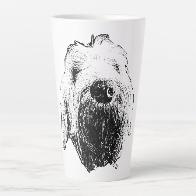 Spinone Emblem Milchtasse (Vorderseite)