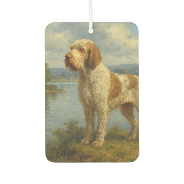 Spinone Italiano Autolufterfrischer (Vorderseite)