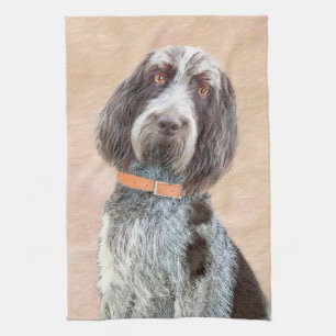 Spinone Italiano Malerei - Niedliche Original Dog Geschirrtuch