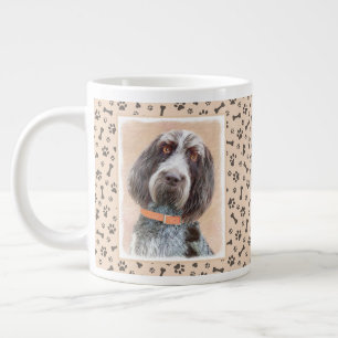 Spinone Italiano Malerei - Niedliche Original Dog Jumbo-Tasse
