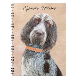 Spinone Italiano Malerei - Niedliche Original Dog Notizblock