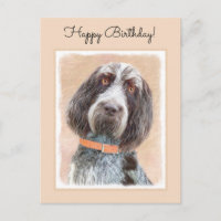 Spinone Italiano Malerei - Niedliche Original Dog 