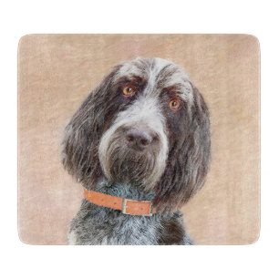 Spinone Italiano Malerei - Niedliche Original Dog Schneidebrett