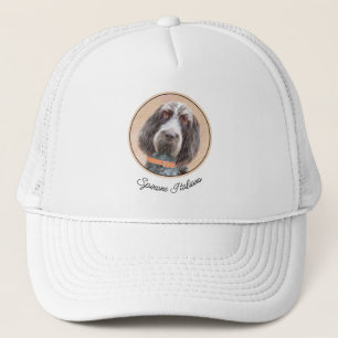 Spinone Italiano Malerei - Niedliche Original Dog  Truckerkappe