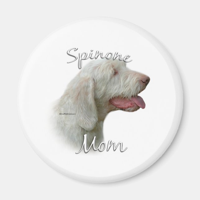 Spinone Italiano Mama 2 Magnet (Vorne)