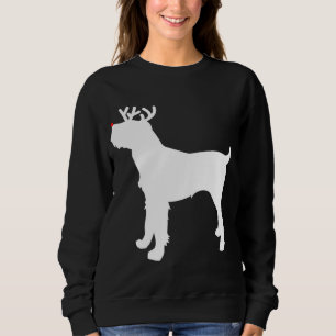 Spinone Italiano Reindeer Christmas Dog Sweatshirt