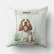 Spinone Italiano Wasserfarbe Personalisierter Hund