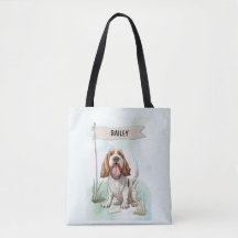 Spinone Italiano Wasserfarbe Personalisierter Hund