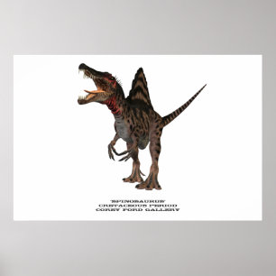 Spinosaurus 01 Print Poster
