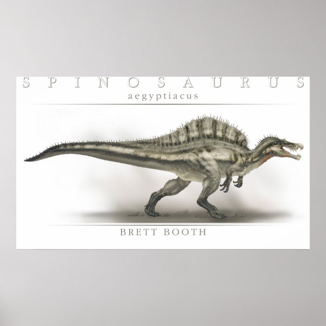 Spinosaurus aegyptiacus poster (Vorne)