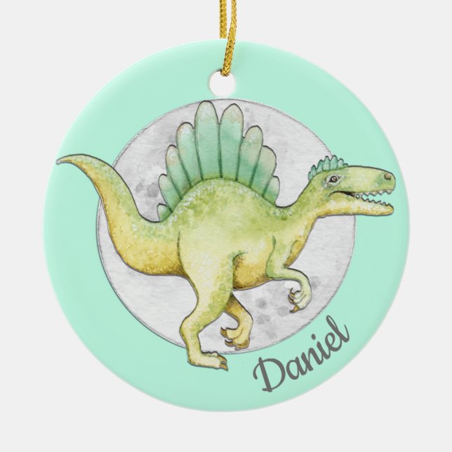 Spinosaurus Dinosaur Ornament (Vorne)