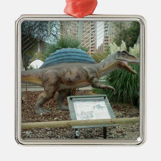 Spinosaurus Dinosaur Ornament (Vorne)