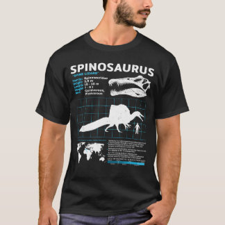Spinosaurus Fossilienbogen-T - Shirt