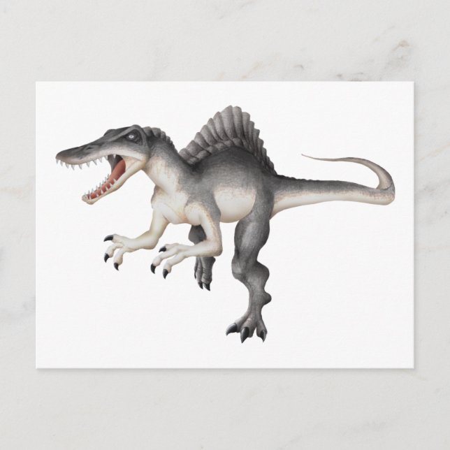 Spinosaurus Postkarte (Vorderseite)