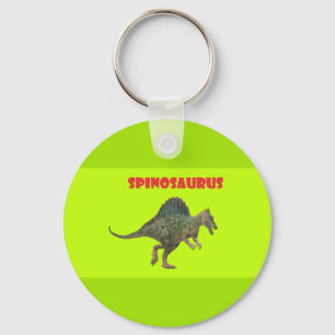 Spinosaurus-Schlüsselanhänger, Basic Button-Schlüs Schlüsselanhänger