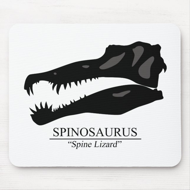 Spinosaurus Skull Mousepad (Vorne)