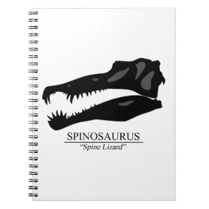 Spinosaurus Skull Notizblock