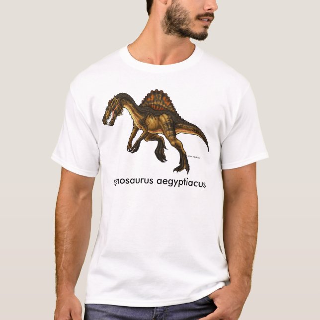 Spinosaurus, spinosaurus aegyptiacus T-Shirt (Vorderseite)
