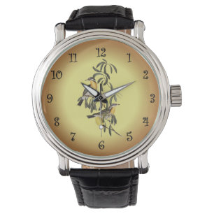 Spiny-Cheeked Honey-Eater ~ Elisabeth Gould 06 Armbanduhr