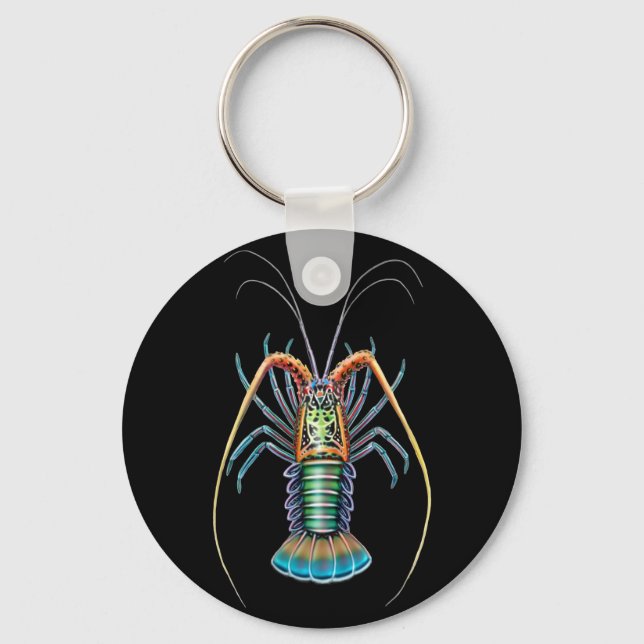 Spiny Lobster Schlüsselanhänger (Vorderseite)