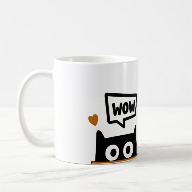 Spionagekatzen Tasse (Links)
