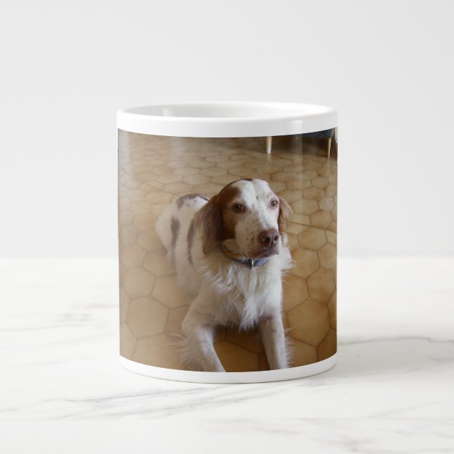 Spionenlegen Jumbo-Tasse (Vorderseite)