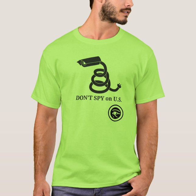 SPIONIEREN Sie nicht auf US aus T-Shirt (Vorderseite)