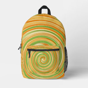 Spira der lustigen Zitrusfarben  Bedruckter Rucksack