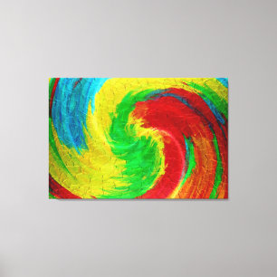 Spiral Abstrakt Art 8 Leinwanddruck