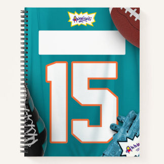 Spiral Ahhwiwiii Jersey Notebook Notizbuch