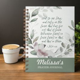 Spiral Bible Verse Gebetszeitschrift Notizblock