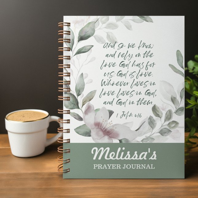 Spiral Bible Verse Gebetszeitschrift Notizblock (Von Creator hochgeladen)