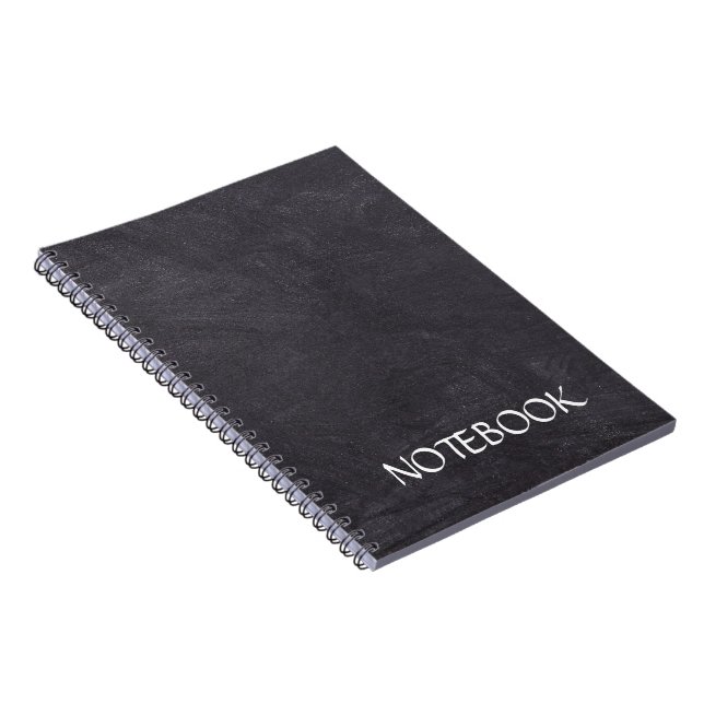 Spiral black Photo Notebook Notizblock (Rechte Seite)