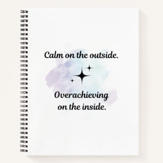 Spiral-Bound Hardcover-Notebook-Notebook von Overh Notizbuch