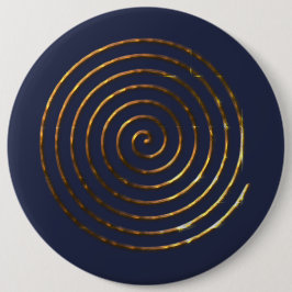 Spiral Celtic Symbol Button