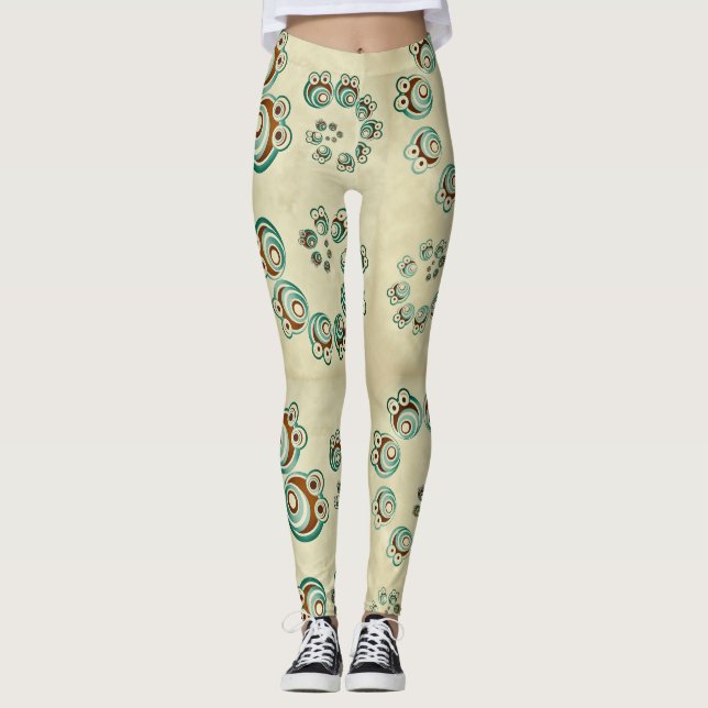 Spiral Critter Leggings (Vorderseite)