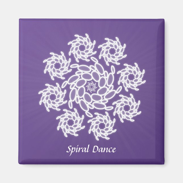 Spiral Dance Magnet (Vorne)