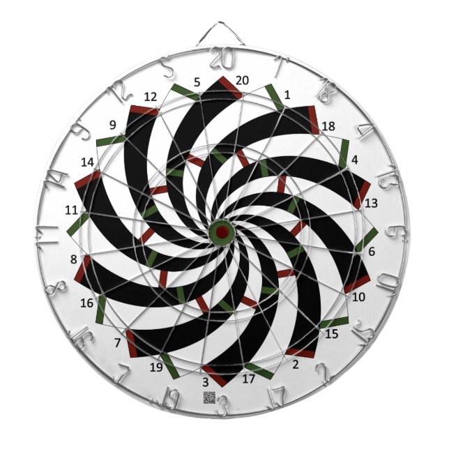 Spiral Dartscheibe  (vorne)