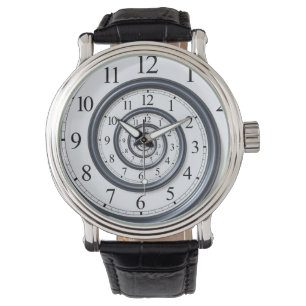 Spiral Droste Uhr