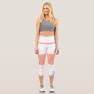 Spiral entworfene Yoga Capri Hosen
