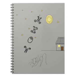 Spiral Foto Notebook für Katzenliebhaber Notizblock