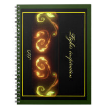 Spiral Foto NOTEBOOK LIGHTS INSPIRATION LS