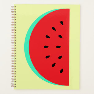 Spiral-Foto-Notebook mit Melone Planer