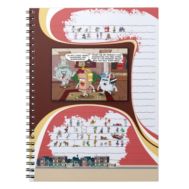 Spiral-Foto-Notebook Notizblock (Vorderseite)