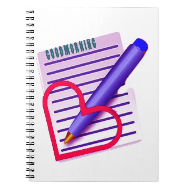 Spiral-Foto-Notebook Notizblock (Vorderseite)