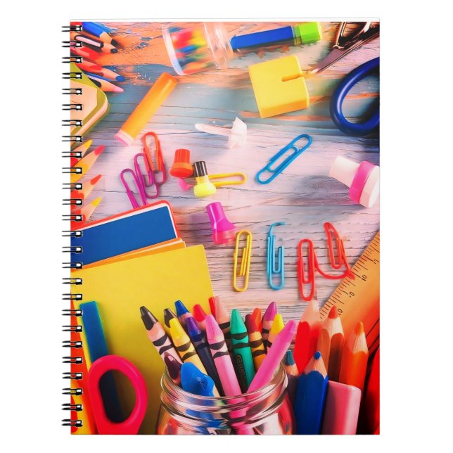 Spiral-Foto-Notebook Notizblock (Vorderseite)