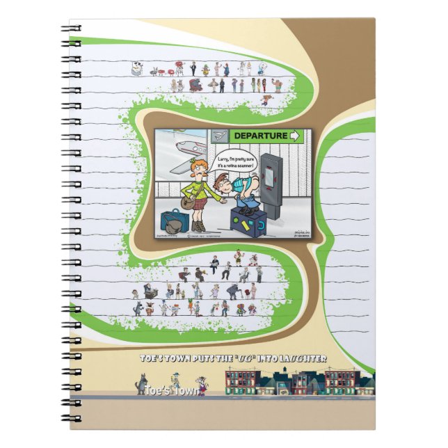 Spiral-Foto-Notebook Notizblock (Vorderseite)